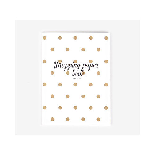 Pattern wrapping paper book