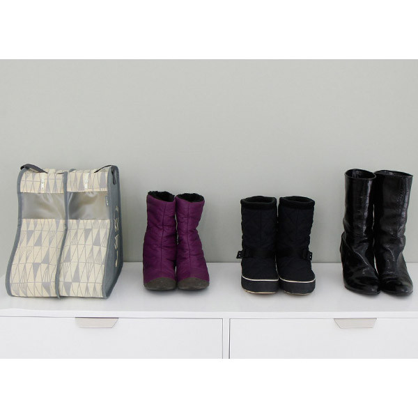 Yellow - Pastel scandic ankle boots storage bag