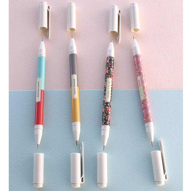 Bright color twin gel pen set Bright color twin gel pen set