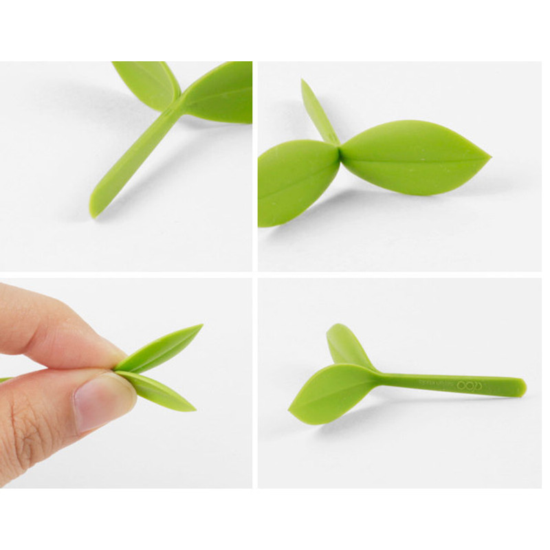 Detail of Sprout soft bookmark