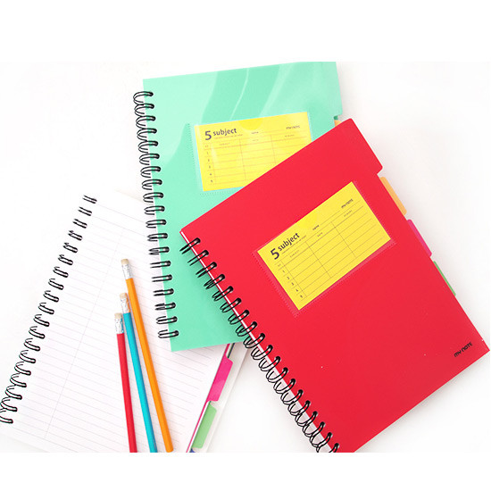 Color index wirebound my lined notebook