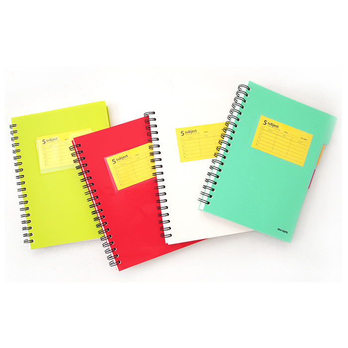 Color index wirebound my lined notebook