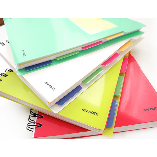 Color index wirebound my lined notebook