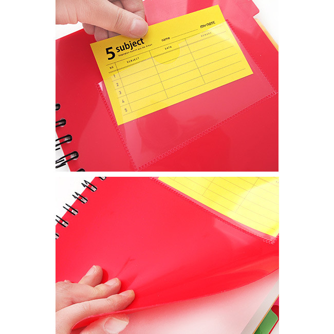 Color index wirebound my lined notebook