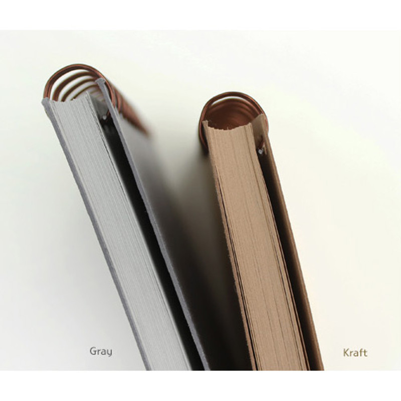 Monologue wirebound plain notebook