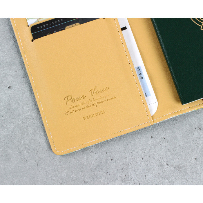 Pour vous melody passport cover