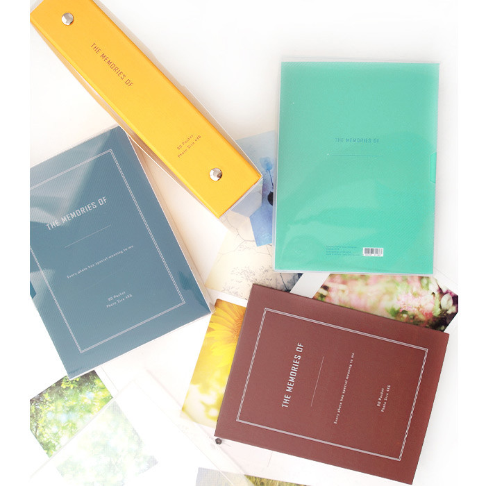 The memory of 4X6 slip in pocket photo album