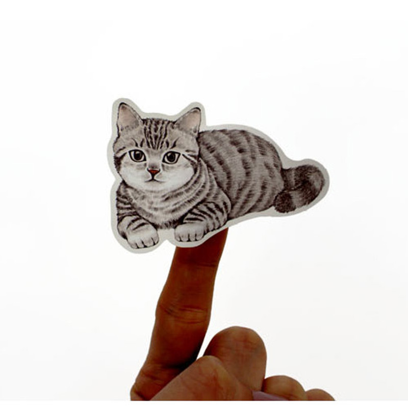 I love cat adhesive deco sticker 2 sheet ver.2 