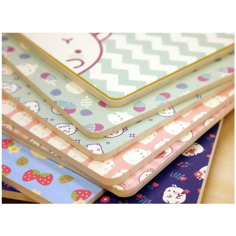 Molang pattern lined notebook ver.1 Molang pattern lined notebook ver.1