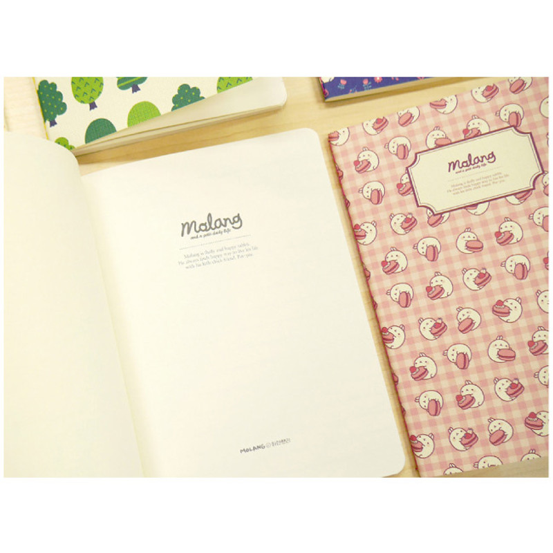 Molang pattern lined notebook ver.1 Molang pattern lined notebook ver.1