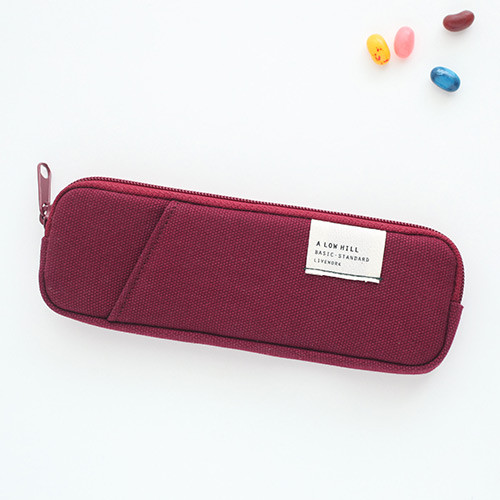 Raspberry - A low hill basic standard pocket pencil case