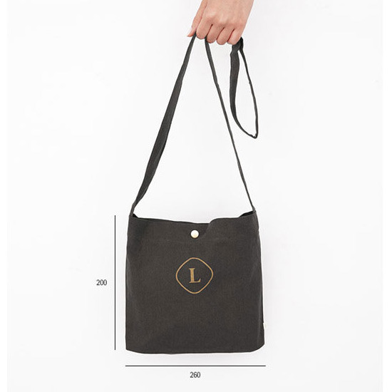 Size of Linen 6 eco crossbody shoulder bag