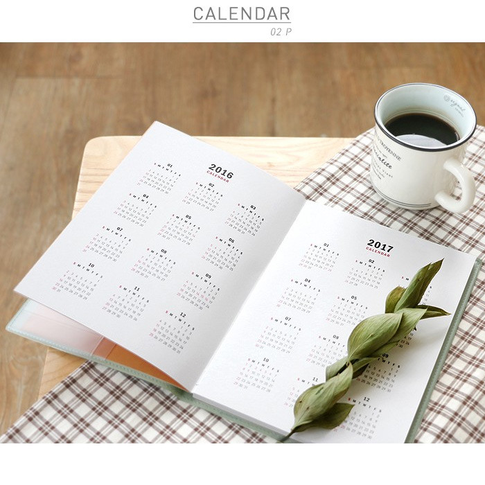 Calendar - 2016 Iconic large monthly dated planner