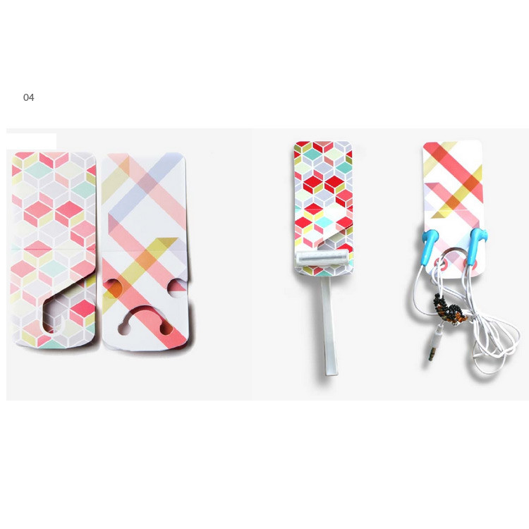 04 - Pattern bathroom & desk adhesive tape hanger