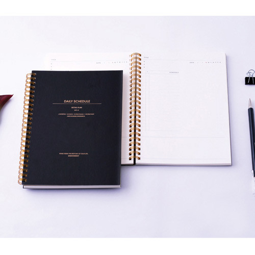 2016 Dash and Dot Wirebound daily undated planner