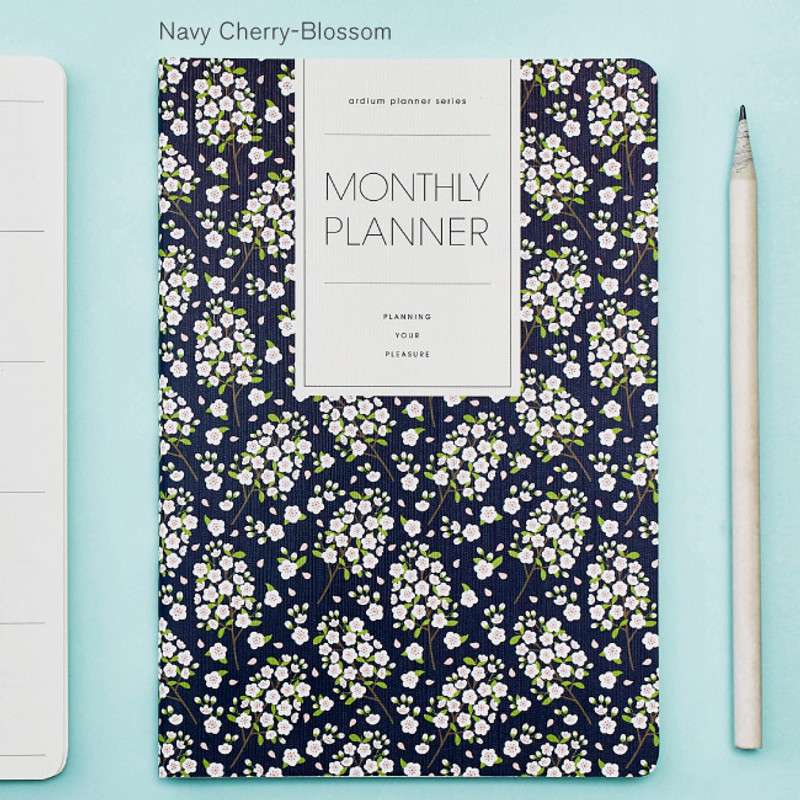 Navy cherry-blossom