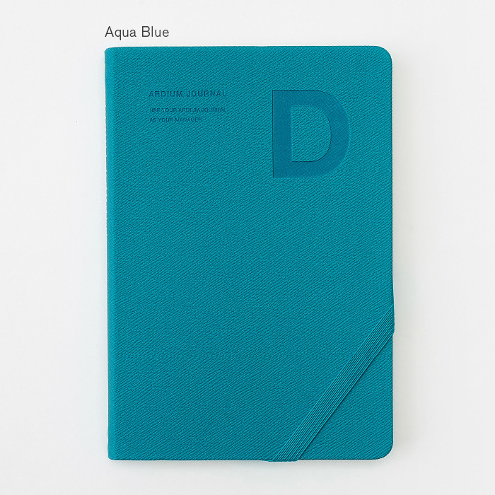 Aqua blue - 2016 Simple D dated daily journal