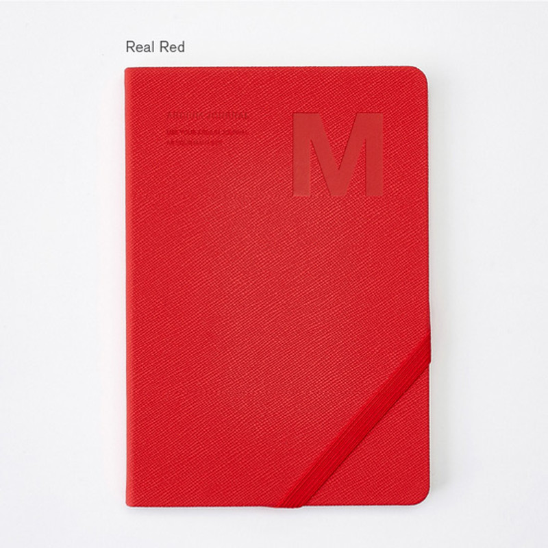 Real red - 2016 Ardium Simple M dated monthly journal Real red - 2016 Ardium Simple M dated monthly journal