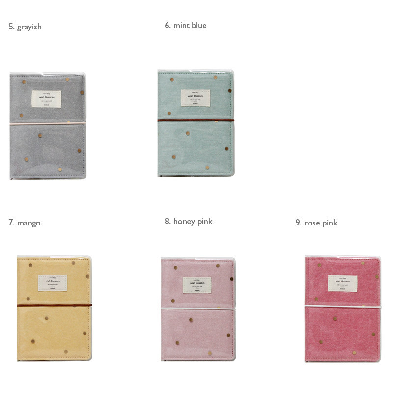 Colors of 2016 wish blossom mind dated medium diary