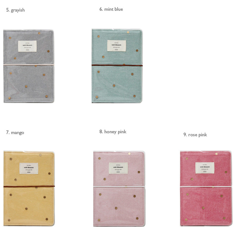 Colors of 2016 Wish blossom mind dated large diary