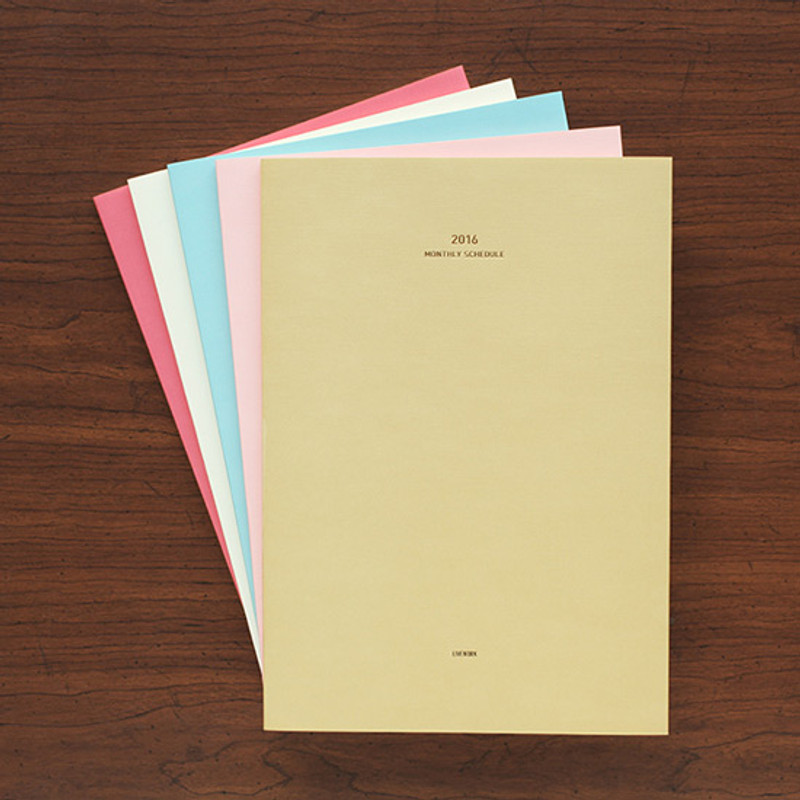 2016 Livework monthly dated large scheduler