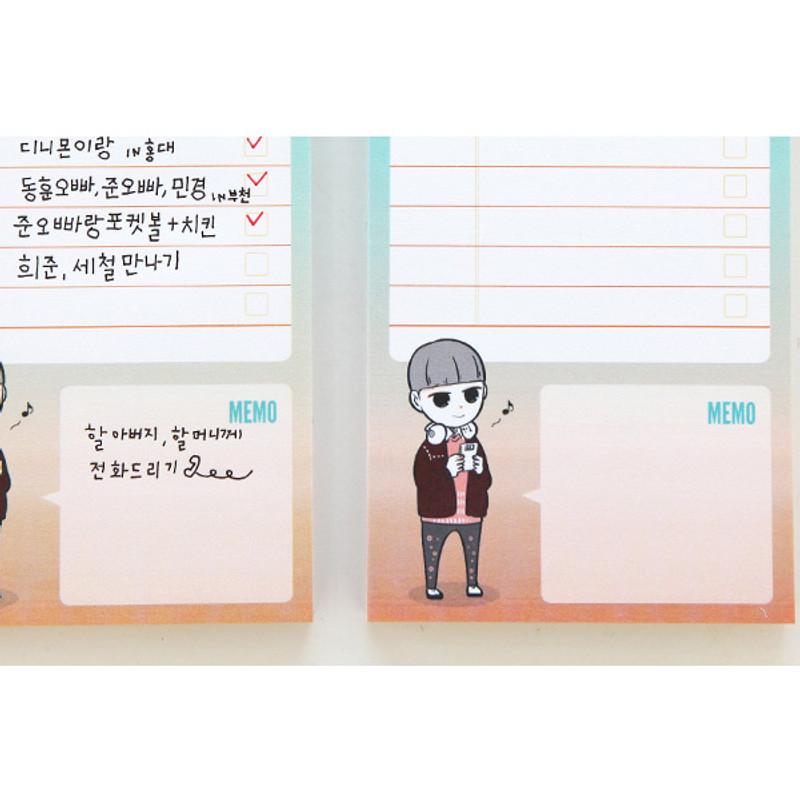 Detail of Some where some in here cartoon checklist memo Detail of Some where some in here cartoon checklist memo