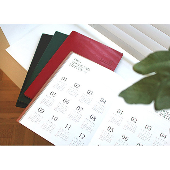 2016 The basic official dated monthly small scheduler 