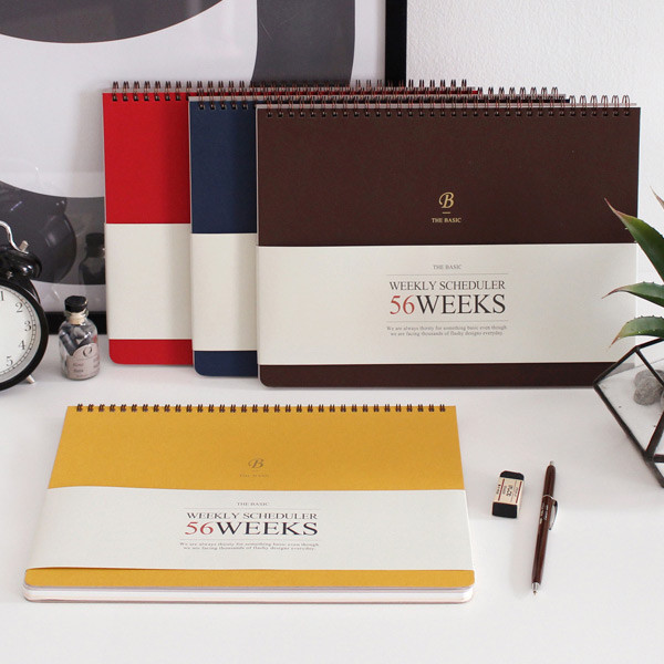 2016 The basic wirebound 56 weekly scheduler