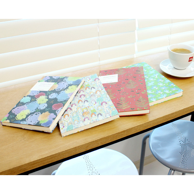D pattern undated diary scheduler