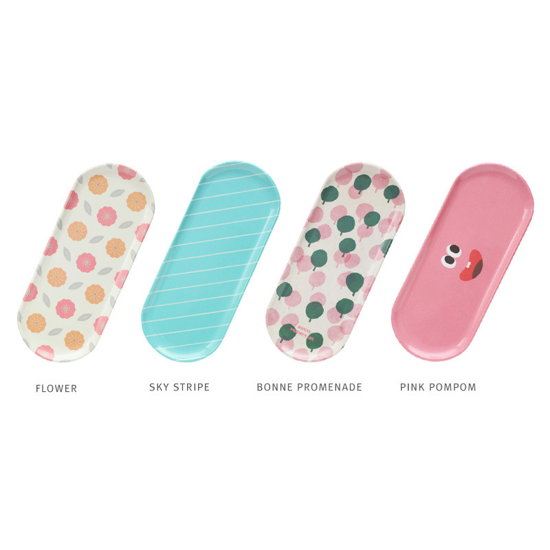 Flower, Sky stripe, Bonne promenade, Pink pompom Flower, Sky stripe, Bonne promenade, Pink pompom