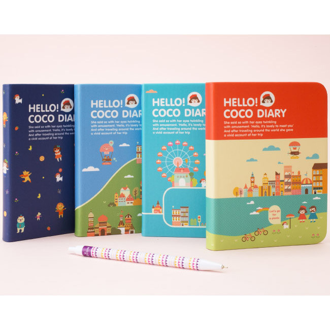 2016 Ardium Hello coco weekly dated diary