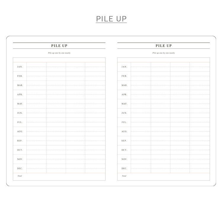 Pile up - 2016 Iconic Make a day the diary