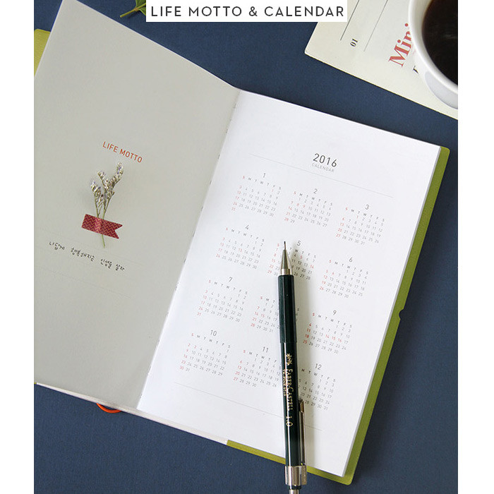 Life motto & Calendar