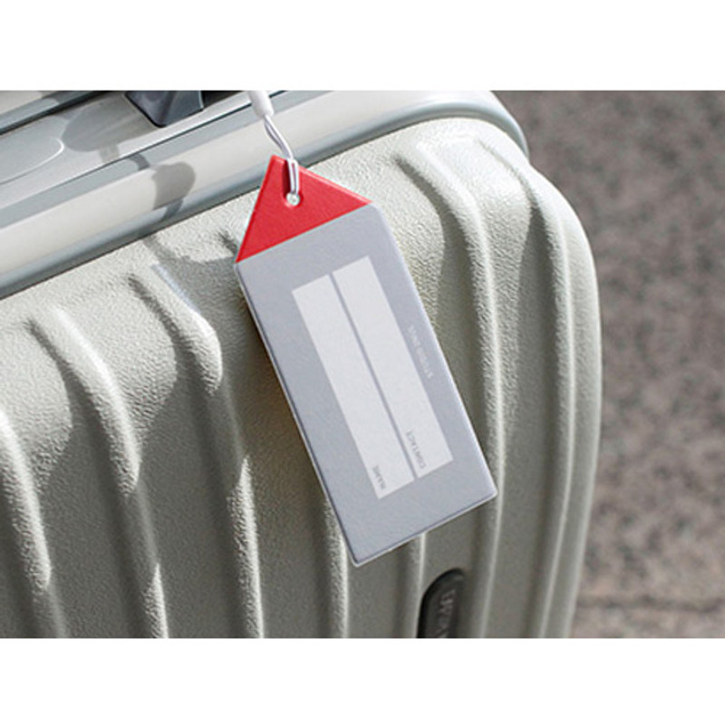 Yellow - City travel luggage name tag