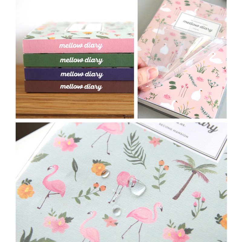 Detail of 2016 Mellow vintage undated diary Detail of 2016 Mellow vintage undated diary