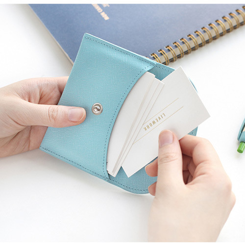 Som Som stitching pocket card case