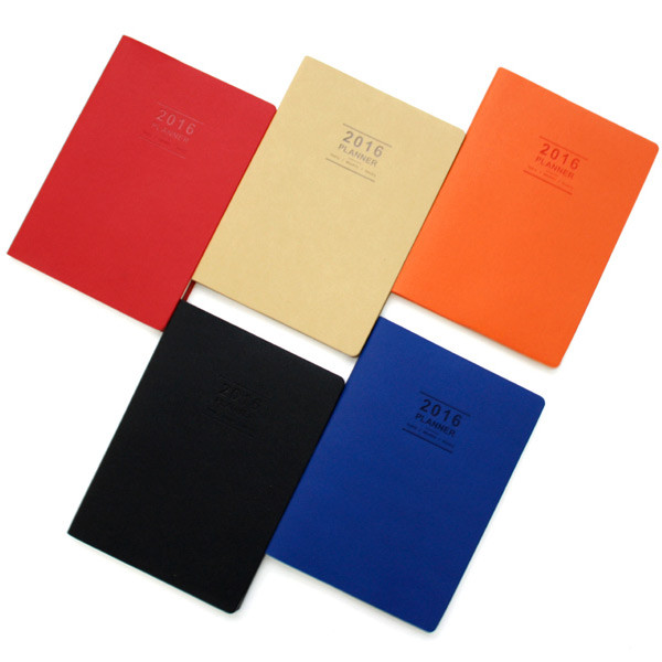 2016 Record weekly dated large planner