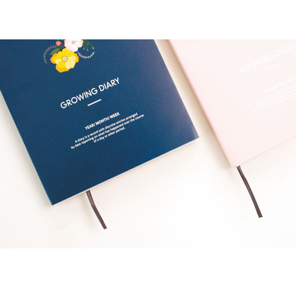 Ribbon bookmark - 2016 Growing for a dream undated diary