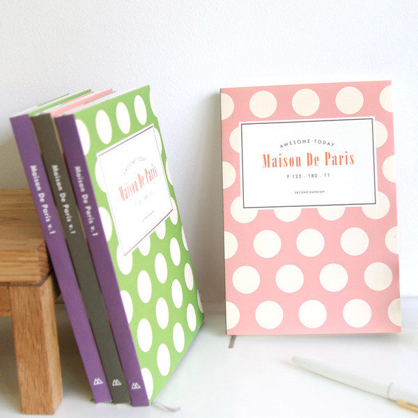 2016 Maison de paris undated diary