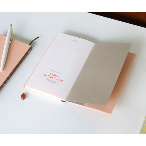 2016 PlanD How are you today undated diary