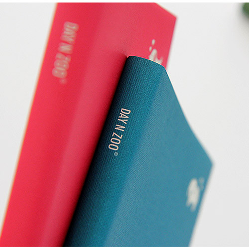 Detail of 2016 Minibus Day N zoo dated daily diary