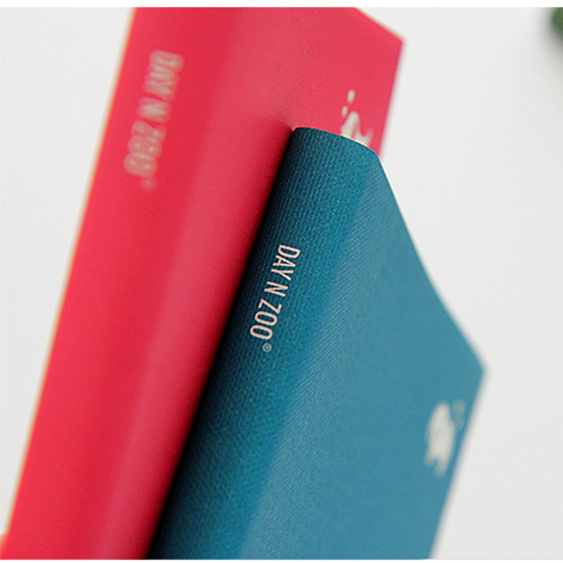 Detail of 2016 Day N zoo undated daily diary Detail of 2016 Day N zoo undated daily diary