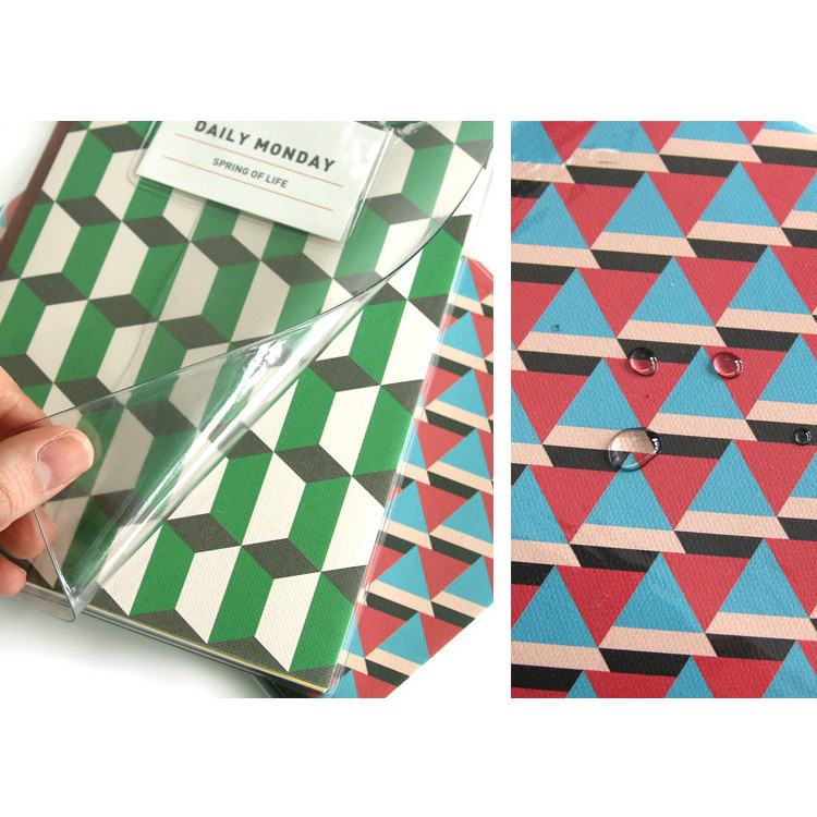 Detail of 2016 Spring of life pattern undated diary