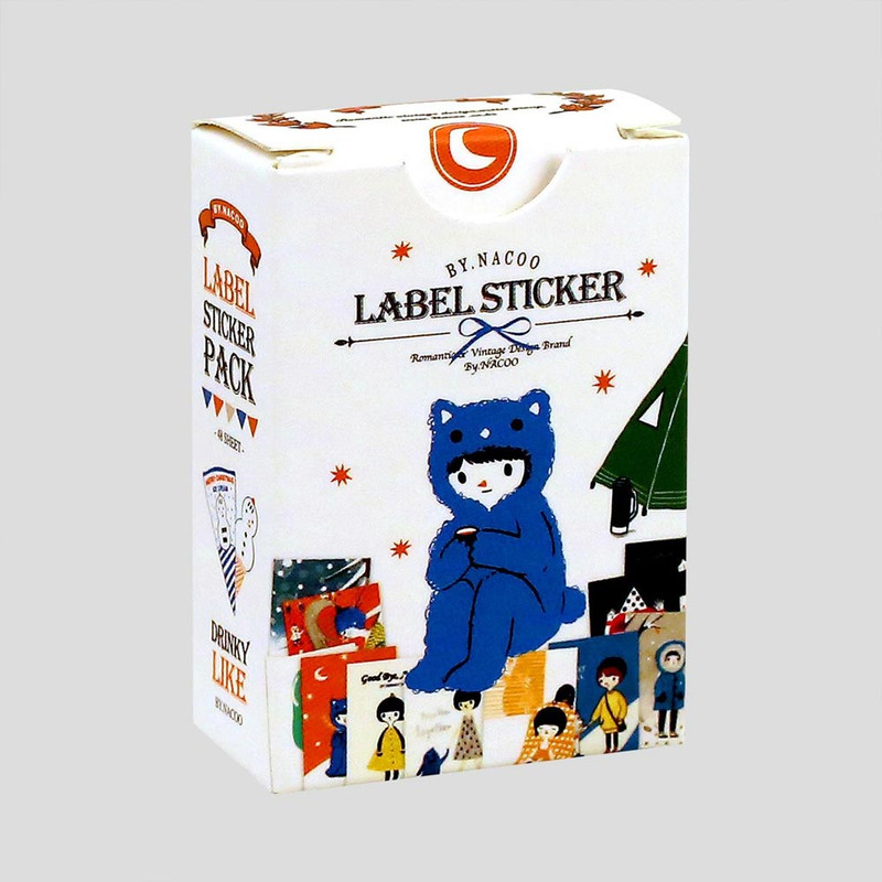 Nacoo Like Label Sticker Pack