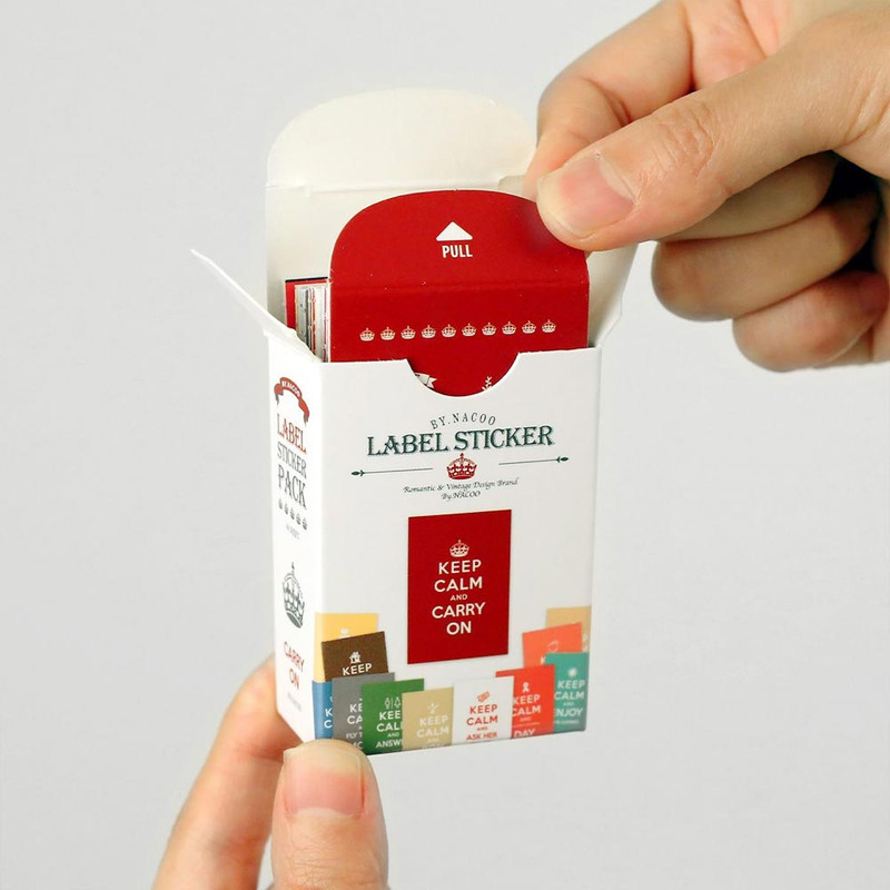 Smart package - Nacoo Carry On Label Sticker Pack