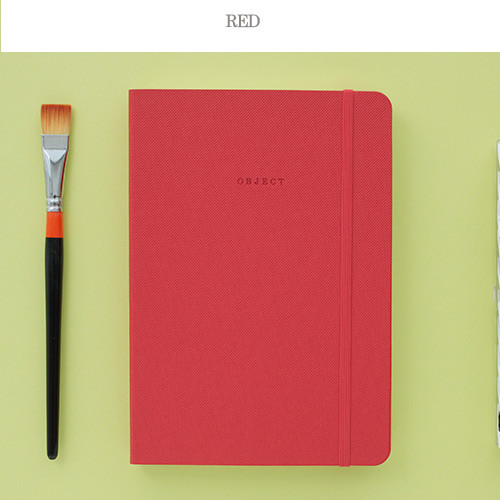 Red - 2016 Object dated weekly diary