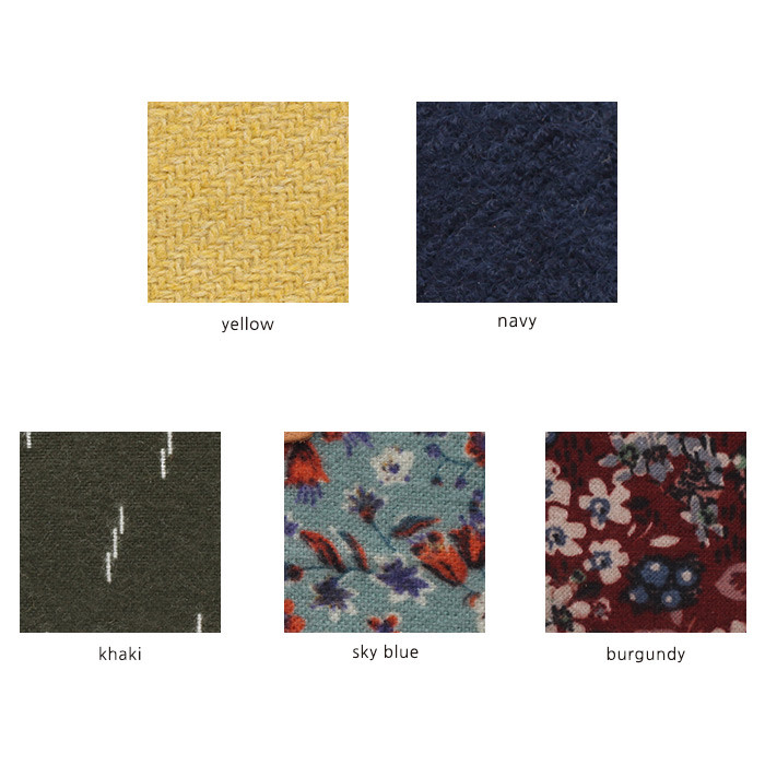 Colors of A low hill basic winter square coin case wallet