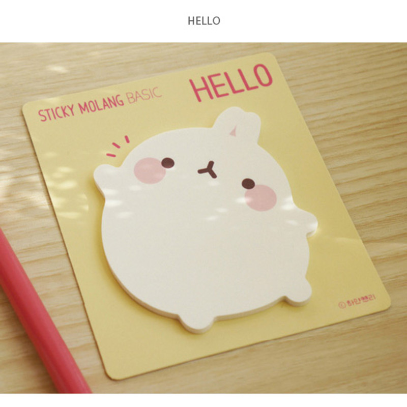 Hello - Molang basic cute sticky note