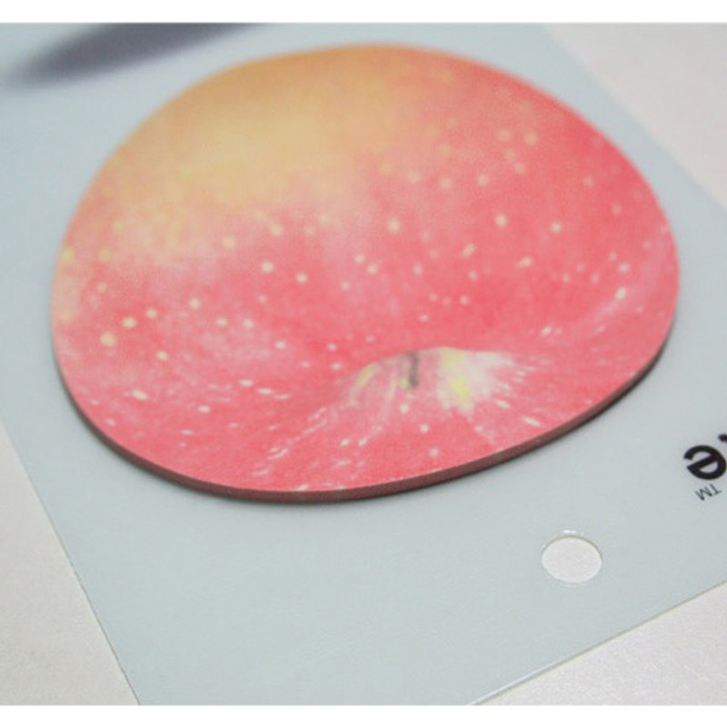Apple red sticky memo notes 20 sheets
