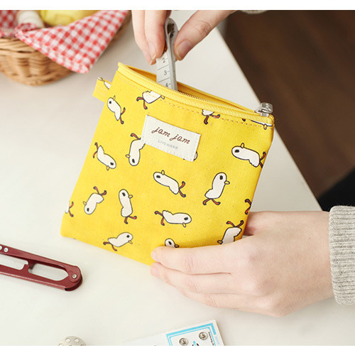 Duck - Jam Jam small zipper pouch
